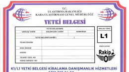 K1 BELGESİNE ZAM GELDİ